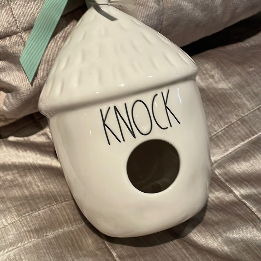 Rae Dunn Ceramic Birdhouse NWTS